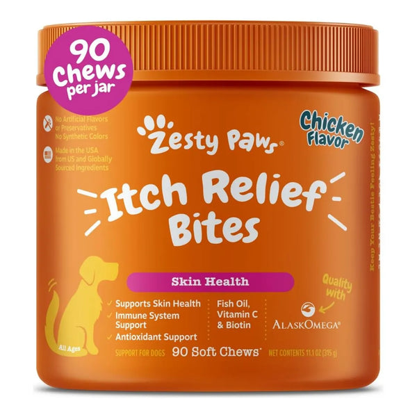 Suplemento Alivio Picazón Piel Pelaje Perros Aceite Pescado Omega 3 EPA DHA