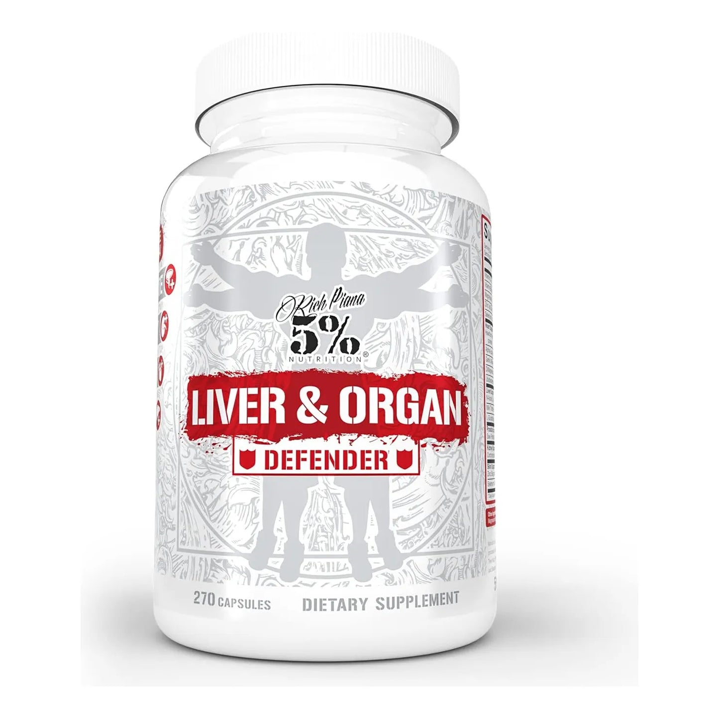 Protector Hepatico Y De Organos 150g Formula Avanzada Con NAC Y Cardo Mariano