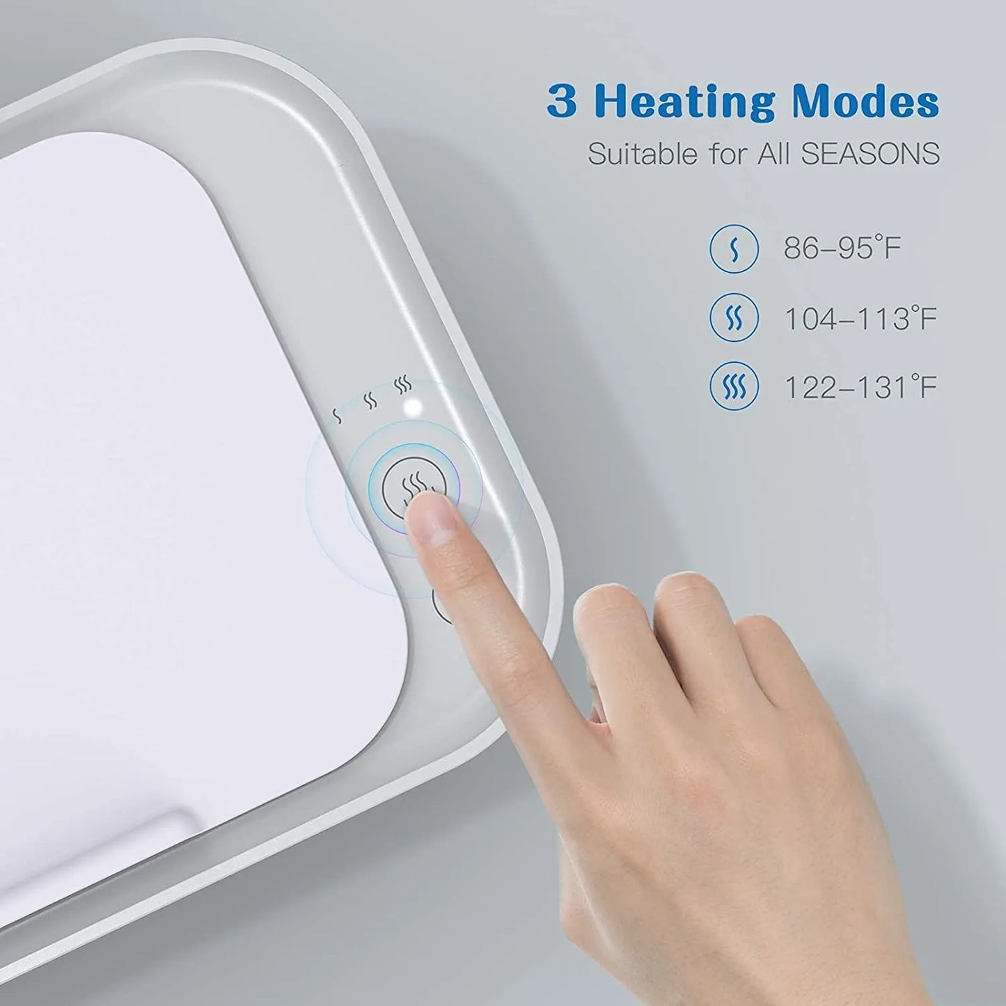 Calentador De Toallitas Para Bebés Con Control De Temperatura Y Dispensador 2 En 1