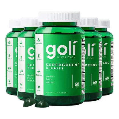 Gomitas Supergreens Vitaminas Minerales 300 Unidades Vegano Sin Gluten