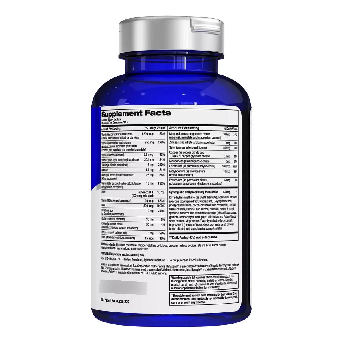 Tabletas Focus Factor Original De Concentración Vitamins180 Sin Sabor - Imagen 3