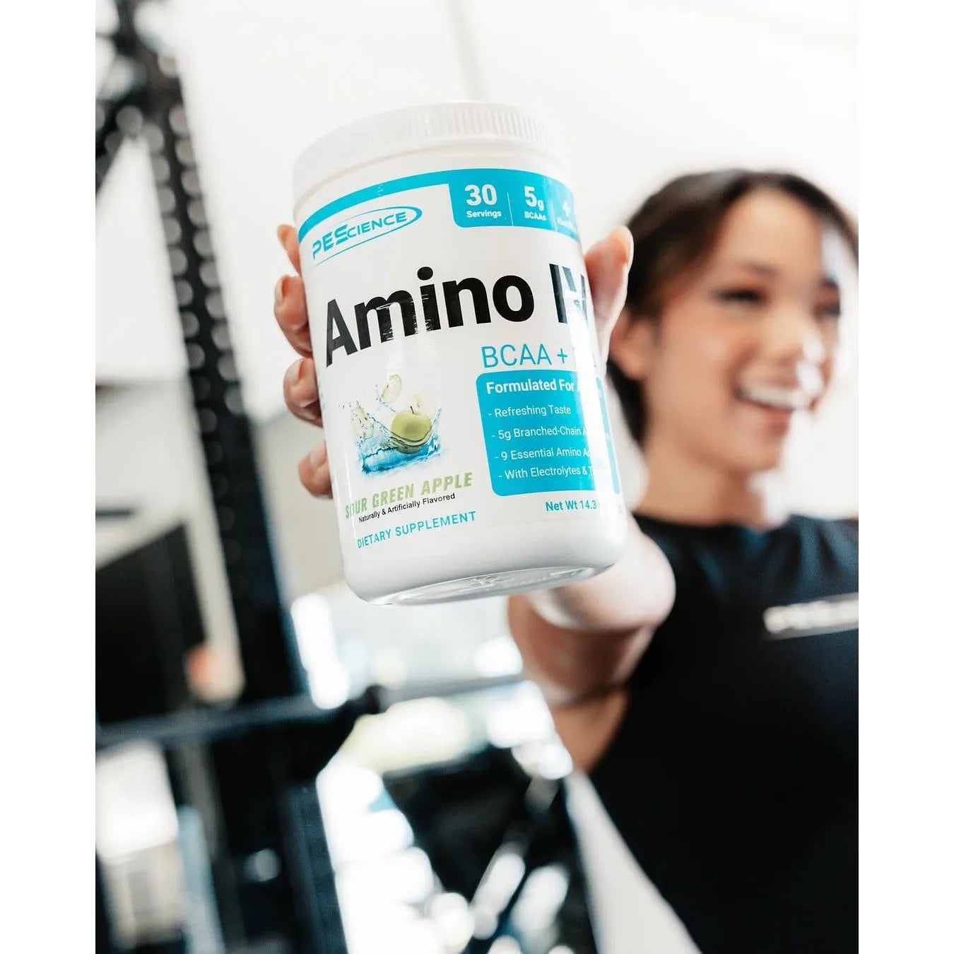 Amino IV Uva Frambuesa Polvo BCAA EAA 60 Porciones Con Electrolitos