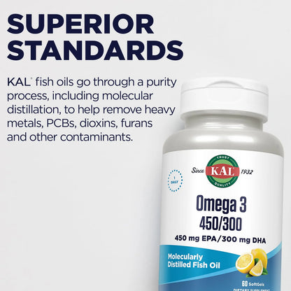 Aceite De Pescado Omega 3 1280 Mg Limón 60 Cápsulas Puro Y Potente