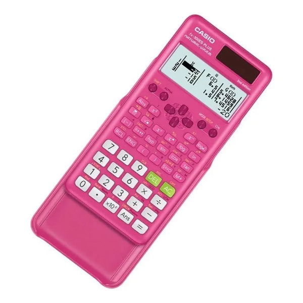 Calculadora Cientifica Casio Fx 300ES Plus 2 Rosa Pantalla Natural Solar