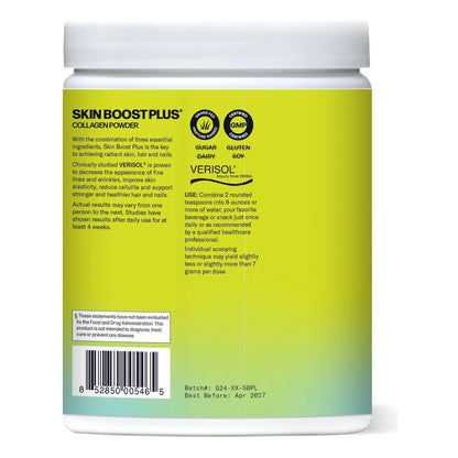 Sparkle Skin Boost Plus Suplemento Alimenticio Para Mejorar La Piel Con Colageno Y Acido Hialuronico