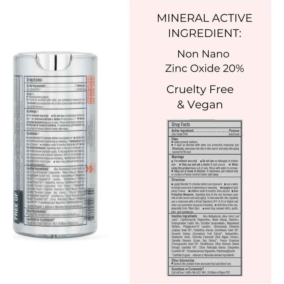 Protector Facial Hidratante Natural Spf 30 Vegano Sin Crueldad