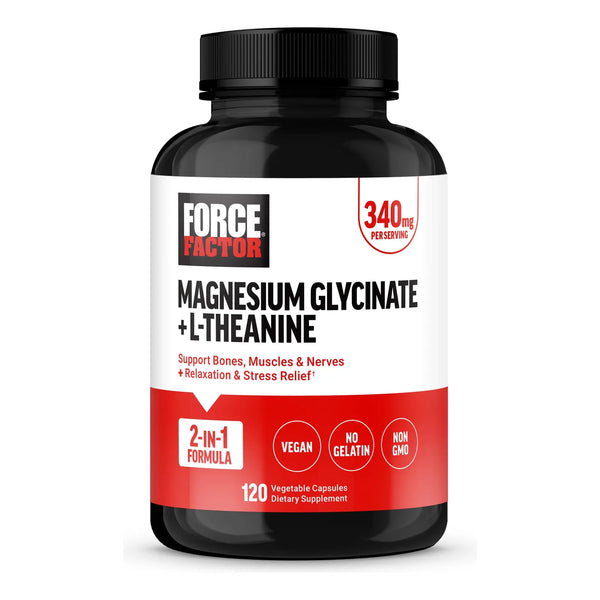 Magnesio Bisglicinato Con L Teanina 120 Capsulas Relajacion Muscular Y Mental