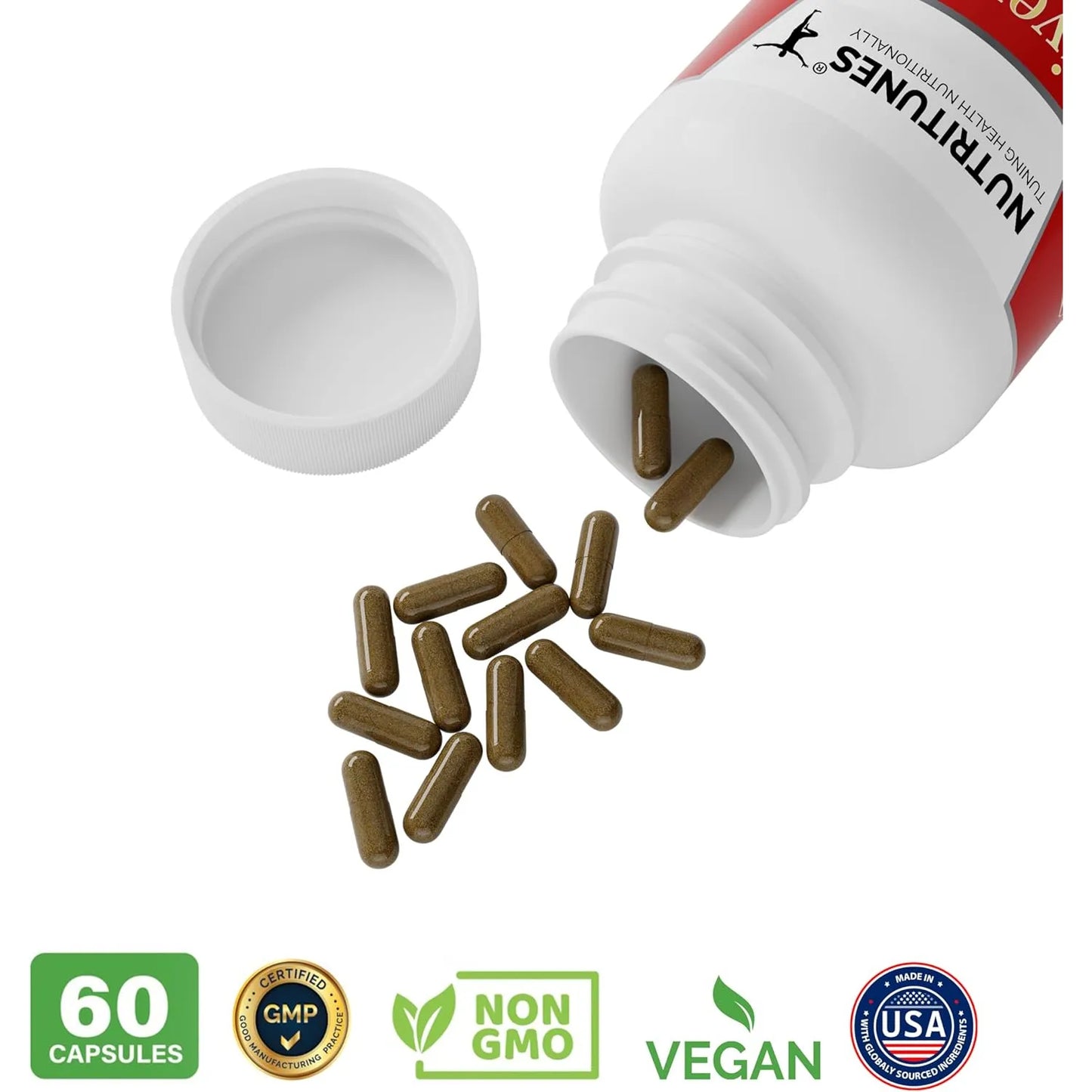Bergacyn FF Suplemento Hepático Vegano 30 Cápsulas Metabolismo Grasas