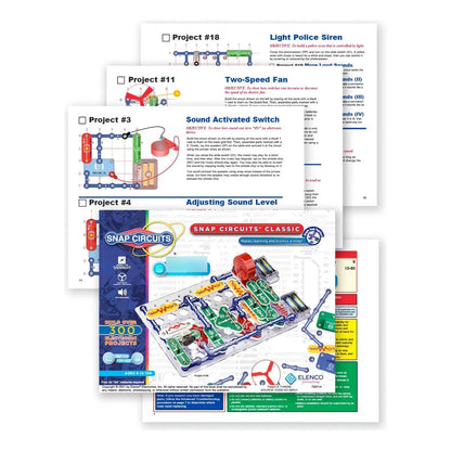 Kit Componentes Electronicos Sc 300 Proyectos Educativos Seguros Divertidos
