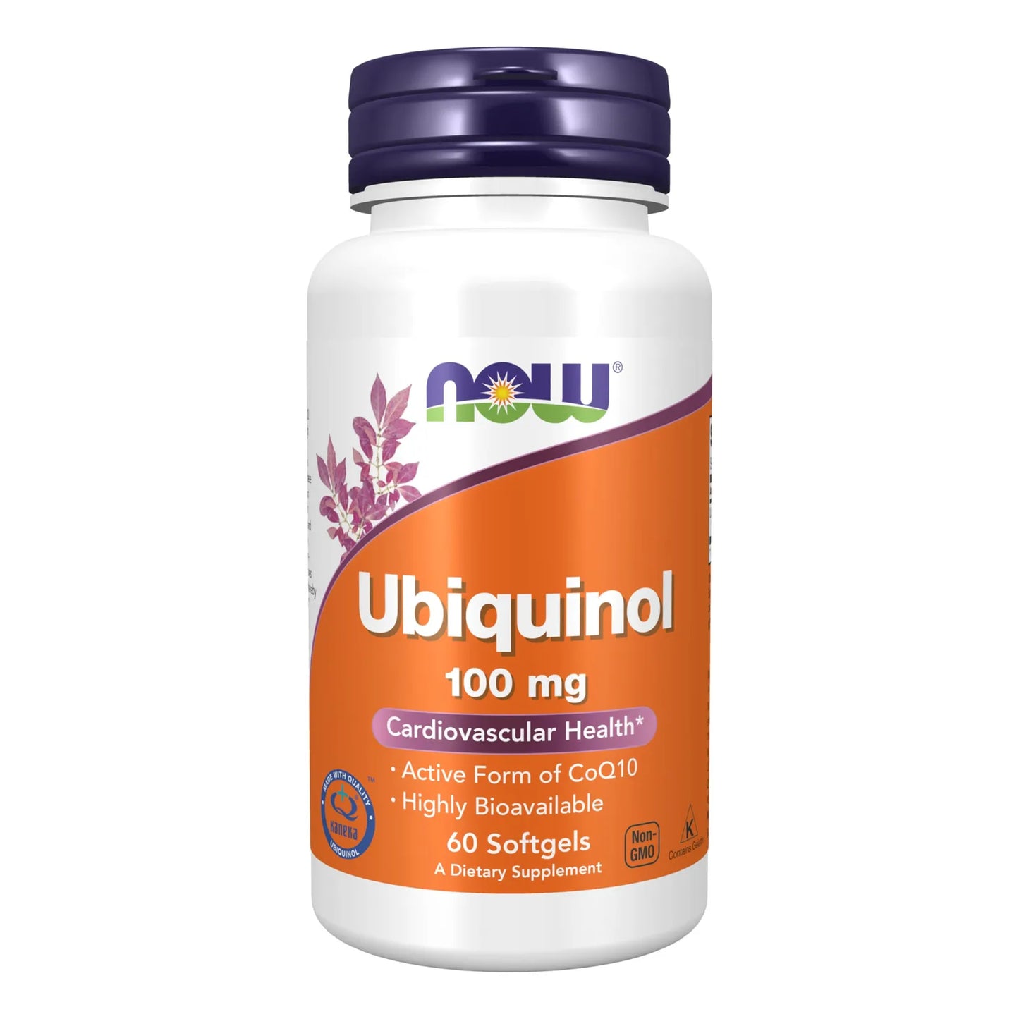 Ubiquinol 100 Mg Alta Biodisponibilidad 60 Capsulas Blandas NOW Suplementos
