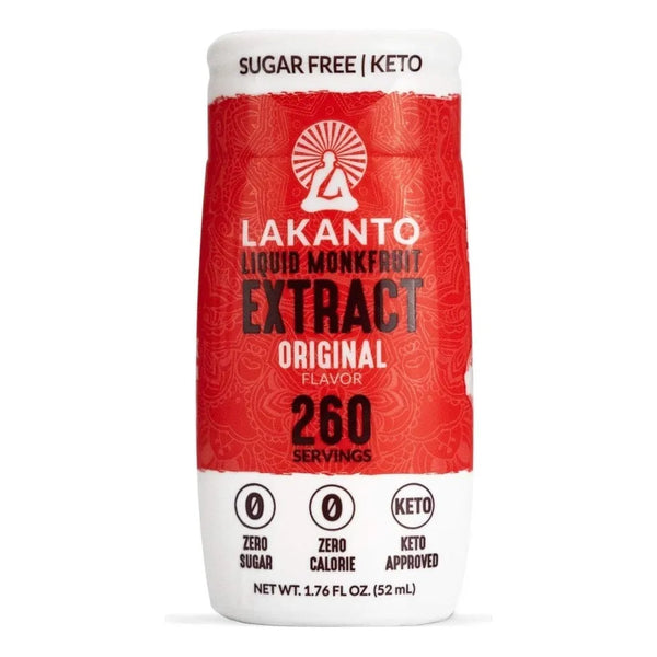 Lakanto Edulcorante Liquido Frutos Del Monje 260 Servicios Sin Azucar Natural