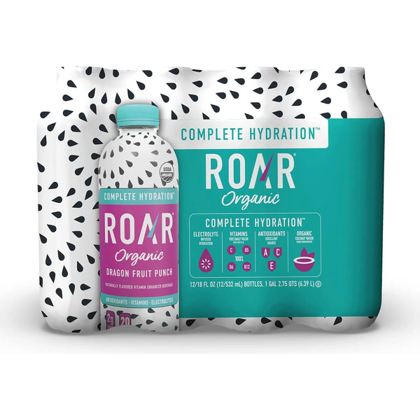 Bebida Orgánica Con Electrolitos Y Vitaminas Ponche De Fruta De Dragón 12 Unidades