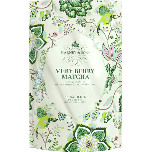 Té Matcha Sabor Berry Bolsa 50 Bolsitas Antioxidante Y Energizante