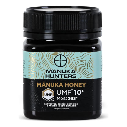 Miel De Manuka UMF 10+ MGO 263+ Pura De Nueva Zelanda Edulcorante Natural