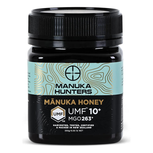 Miel De Manuka UMF 10+ MGO 263+ Pura De Nueva Zelanda Edulcorante Natural