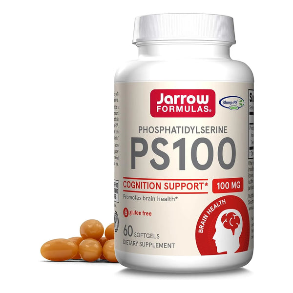 Fosfatidilserina 100 Mg Jarrow Formulas Soporte Cerebral 60 Capsulas