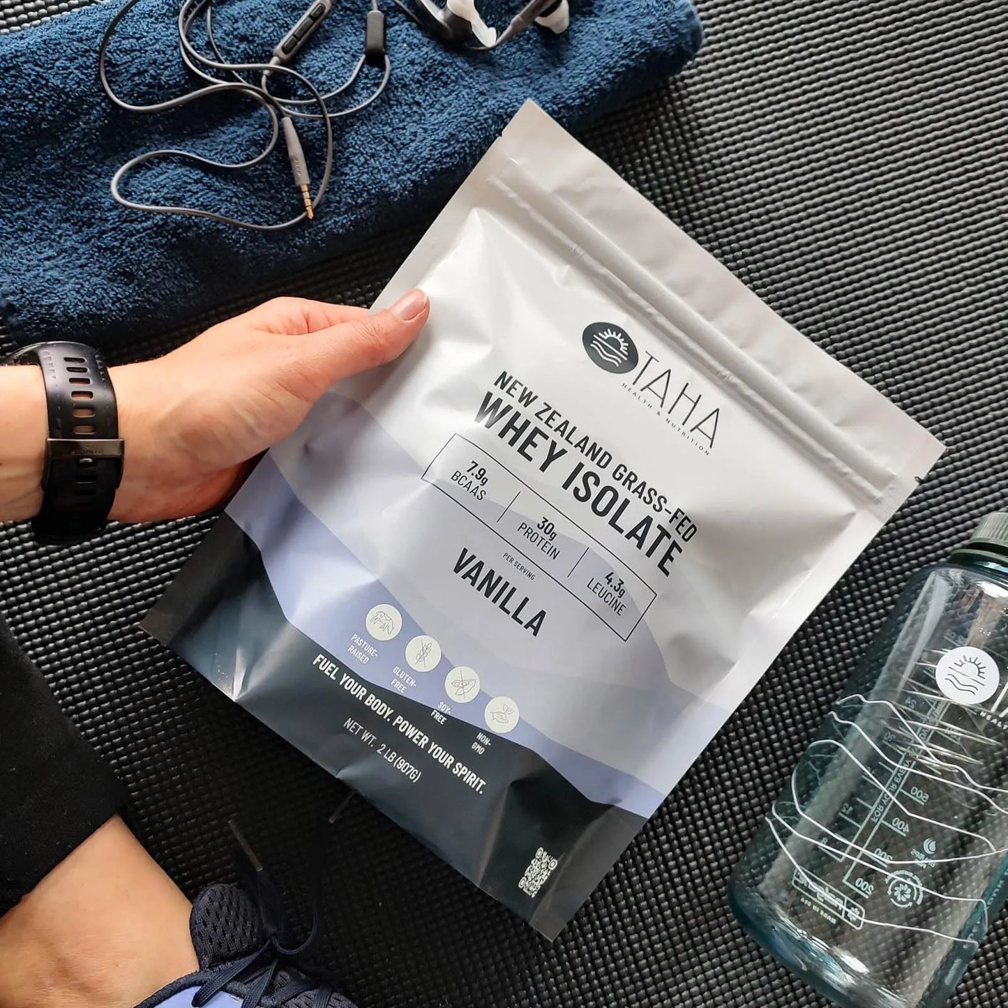 Proteina De Suero En Polvo Vainilla 30G Proteina 8G Sin Gluten Keto