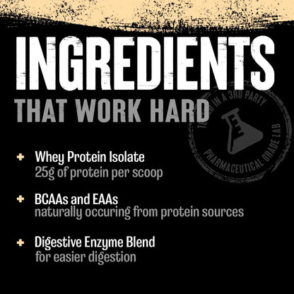 Proteína Aislada Suero Leche Chocolate 4 Lb Suplemento Muscular Elite