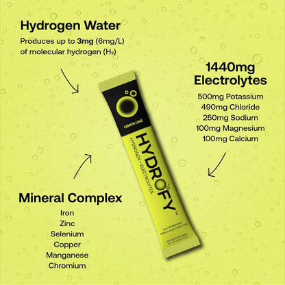 Bebida Hidratante Con Hidrogeno Y Electrolitos Sabor Citrico Recarga Energia Y Recuperacion Muscular