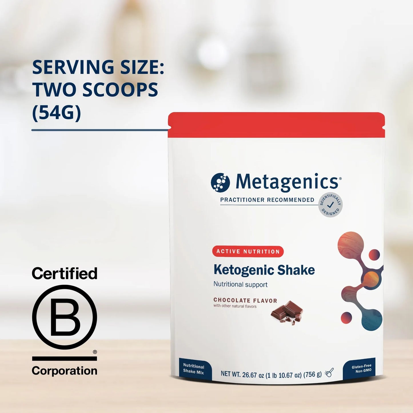 Batido Proteico Dieta Cetogenica 25 Vitaminas Minerales Biotina Sin Gluten Chocolate