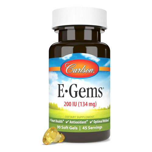 Vitamina E Natural 200 UI 134 Mg 90 Geles Blandos Bienestar Óptimo