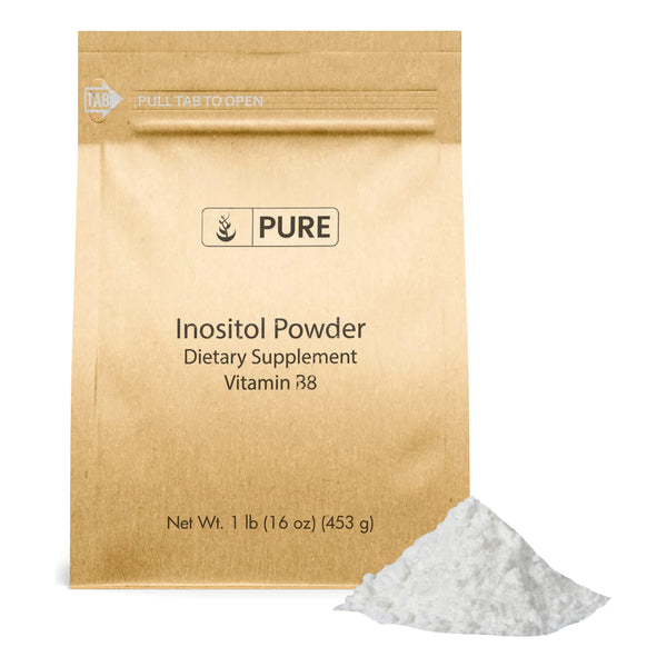 Inositol Vitamina B8 En Polvo 454g Puro Sin Aditivos Apoyo Metabólico Y Bienestar