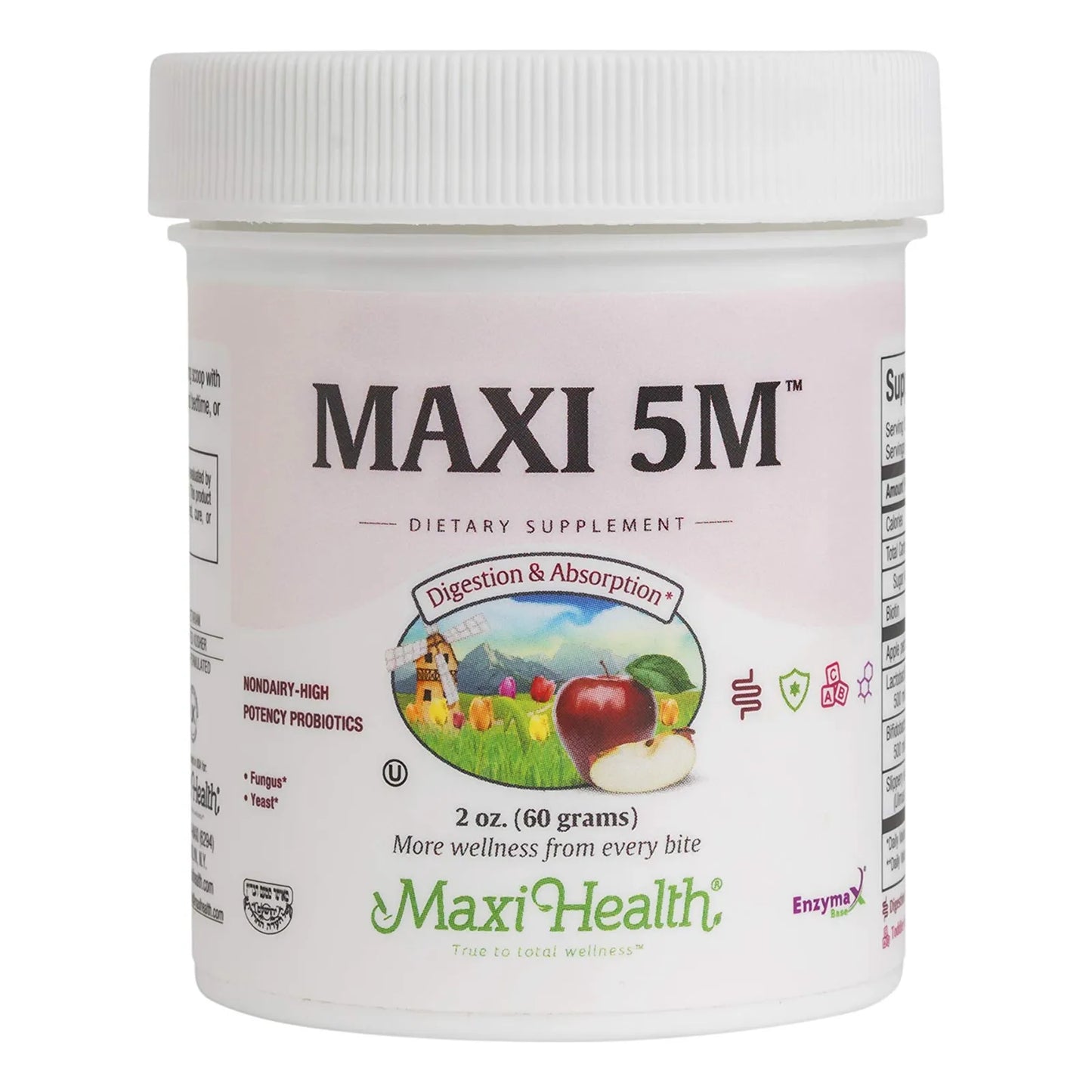 Fórmula Probiótica Acidophilus Alta Potencia 5 Millones Vegano Sin Lactosa 60 Ml