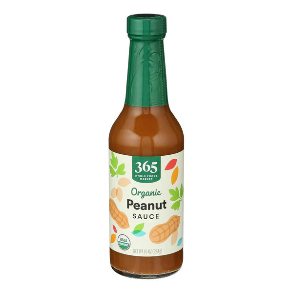 365 By Whole Foods Market Salsa De Maní Orgánico 10 Onzas Cremosa Y Natural