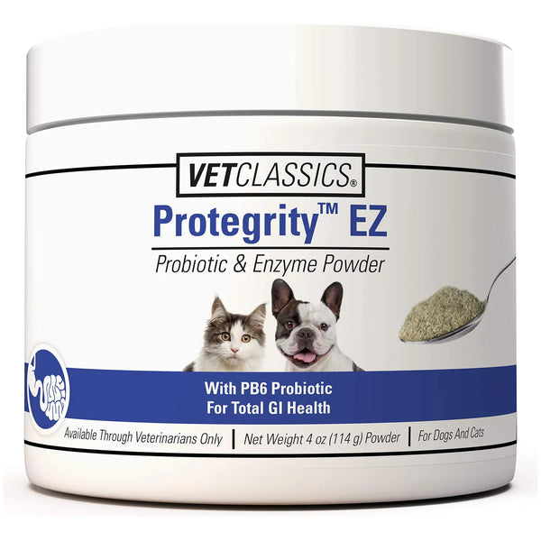 Protegrity Ez Probióticos Salud Digestiva Perros Gatos Enzimas Naturales