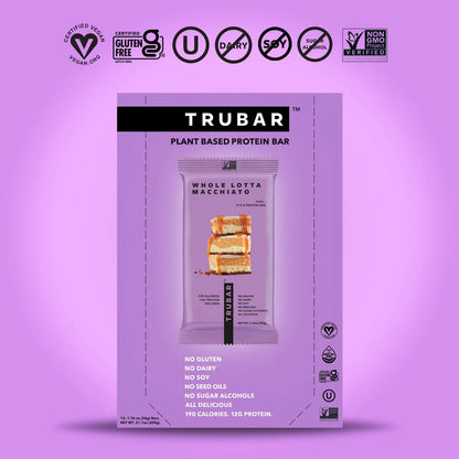 Barra De Proteína Vegana Whole Lotta Macchiato Sin Gluten 23g