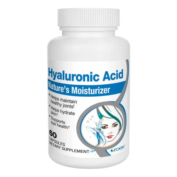 Cápsulas De Ácido Hialurónico Roex Lubrica Articulaciones Y Revitaliza Piel 60 Unidades