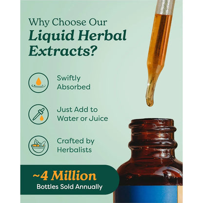 Extracto Liquido Organico De Skullcap Apoyo Sistema Nervioso 4 Onzas