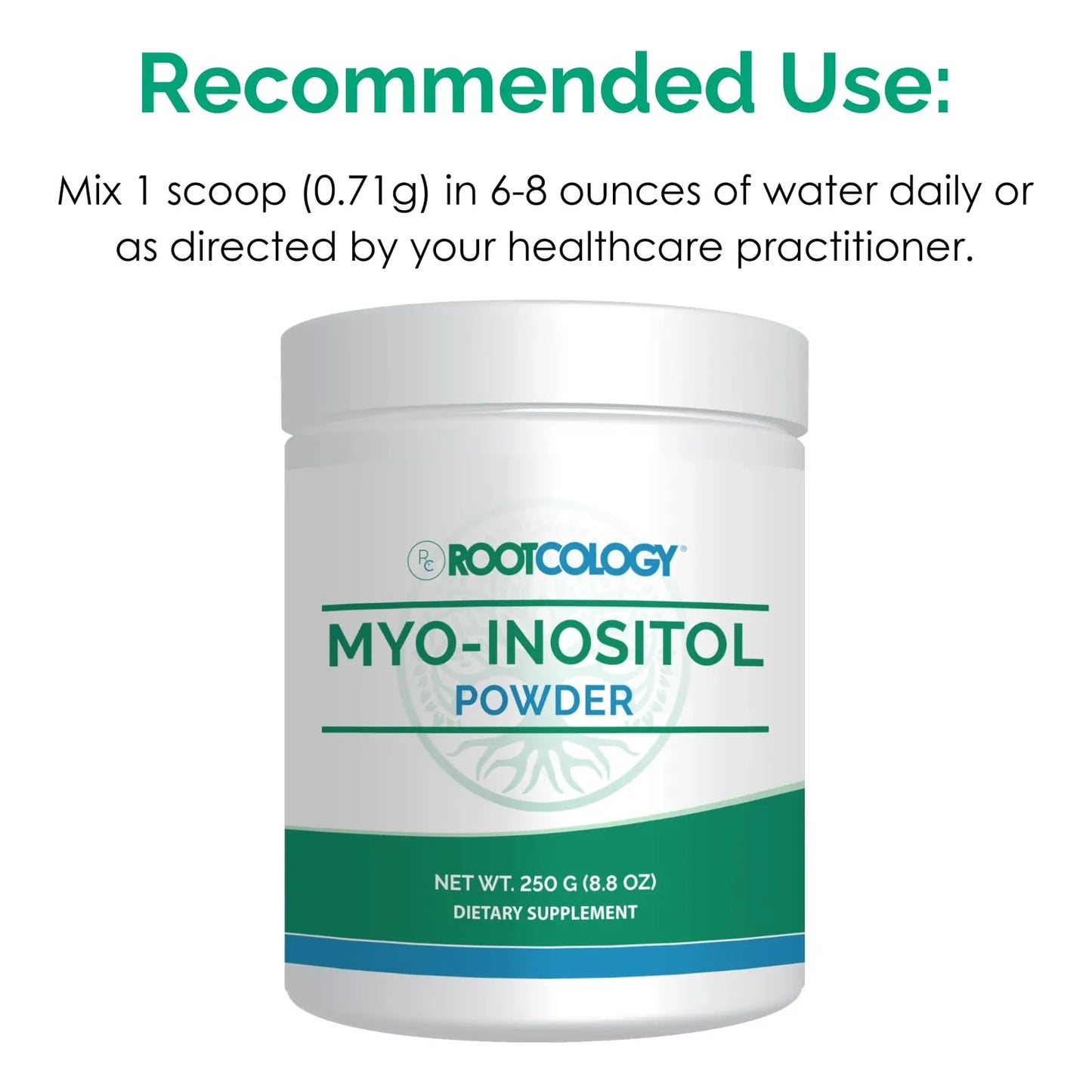 Polvo De Mio Inositol 250g Dr Izabella Wentz Salud Cerebral Equilibrio Hormonal