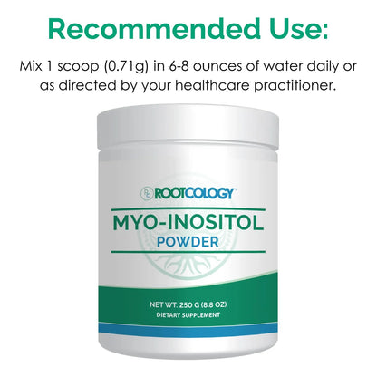 Polvo De Mio Inositol 250g Dr Izabella Wentz Salud Cerebral Equilibrio Hormonal