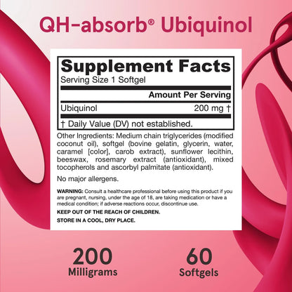 Gomitas QH Alta Absorción 260 Mg 30 Unidades Suplemento Energía Vitalidad