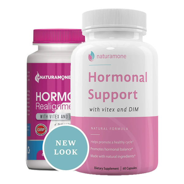 Equilibrio Hormonal Con Vitex Y DIM Alivia Síndrome Premenstrual Y Acné 60 Cápsulas