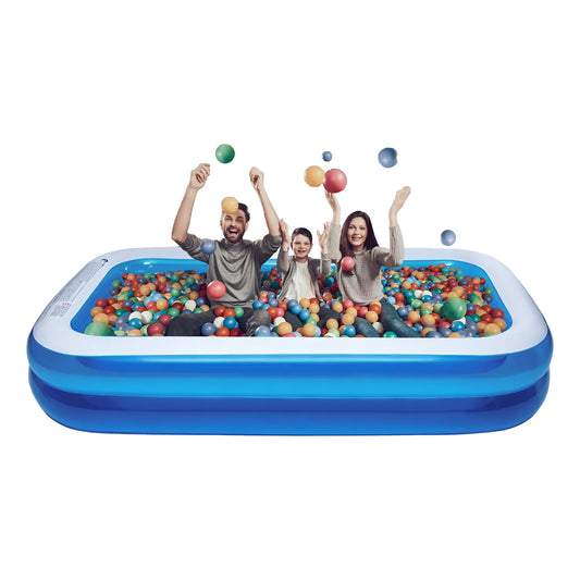 Piscina Inflable Chiclist Familiar 120x72cm Resistente Con Revestimiento Termico