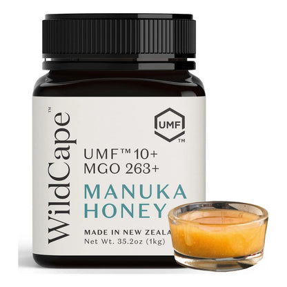Miel De Manuka Pura Cruda UMF 10 MGO 263 WildCape 100 Natural Nueva Zelanda