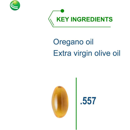 Aceite De Orégano 120 Cápsulas Con 70 Carvacrol Apoyo Inmunológico Y Digestivo