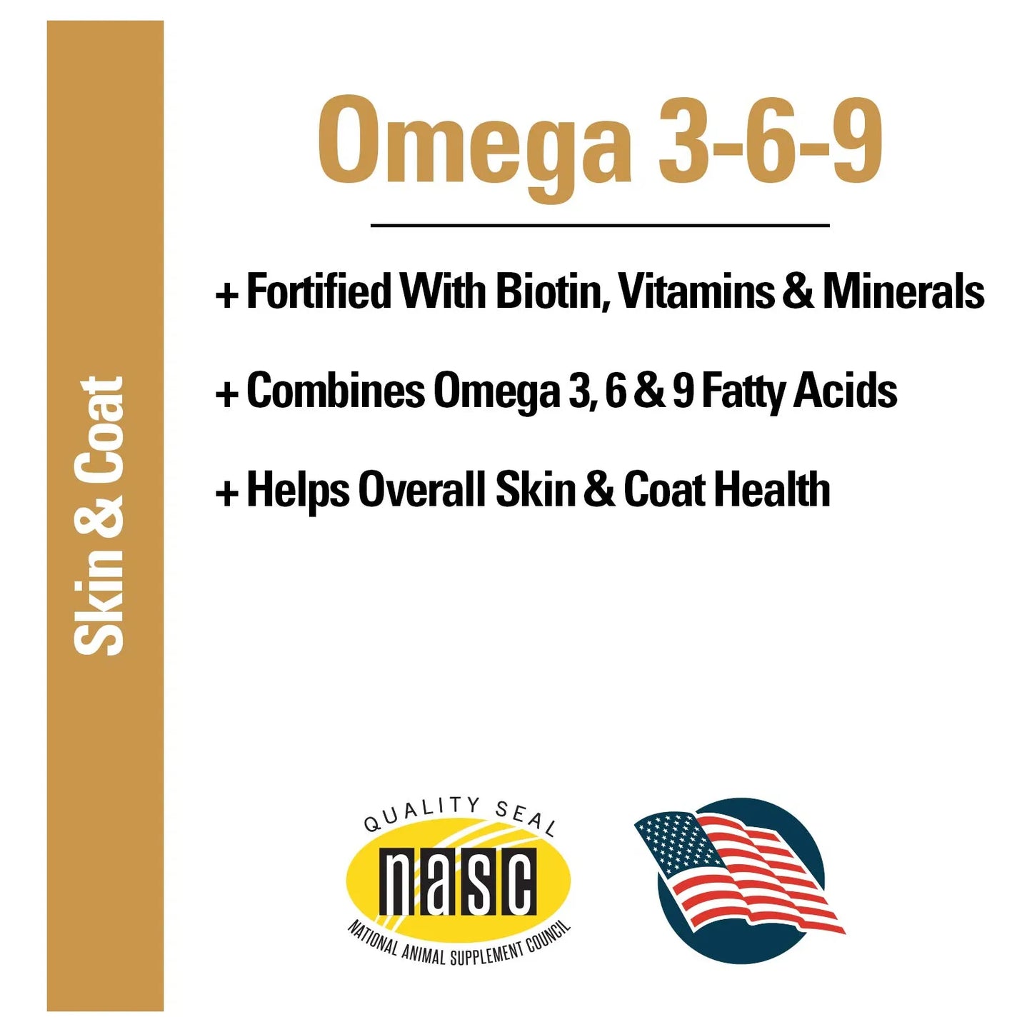Suplemento Omega 3-6-9 Para Piel Y Pelaje De Gatos Importado Premium