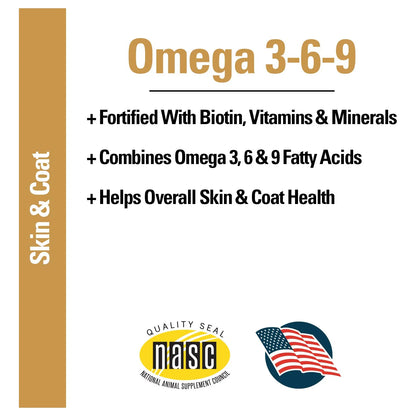 Suplemento Omega 3-6-9 Para Piel Y Pelaje De Gatos Importado Premium