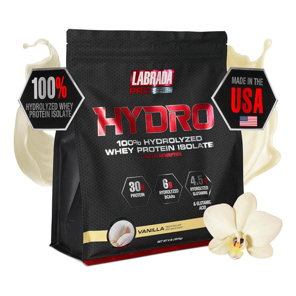 Proteina Hidrolizada Suero 100 Pura Sin Lactosa Con Glutamina Polvo 48 Porciones