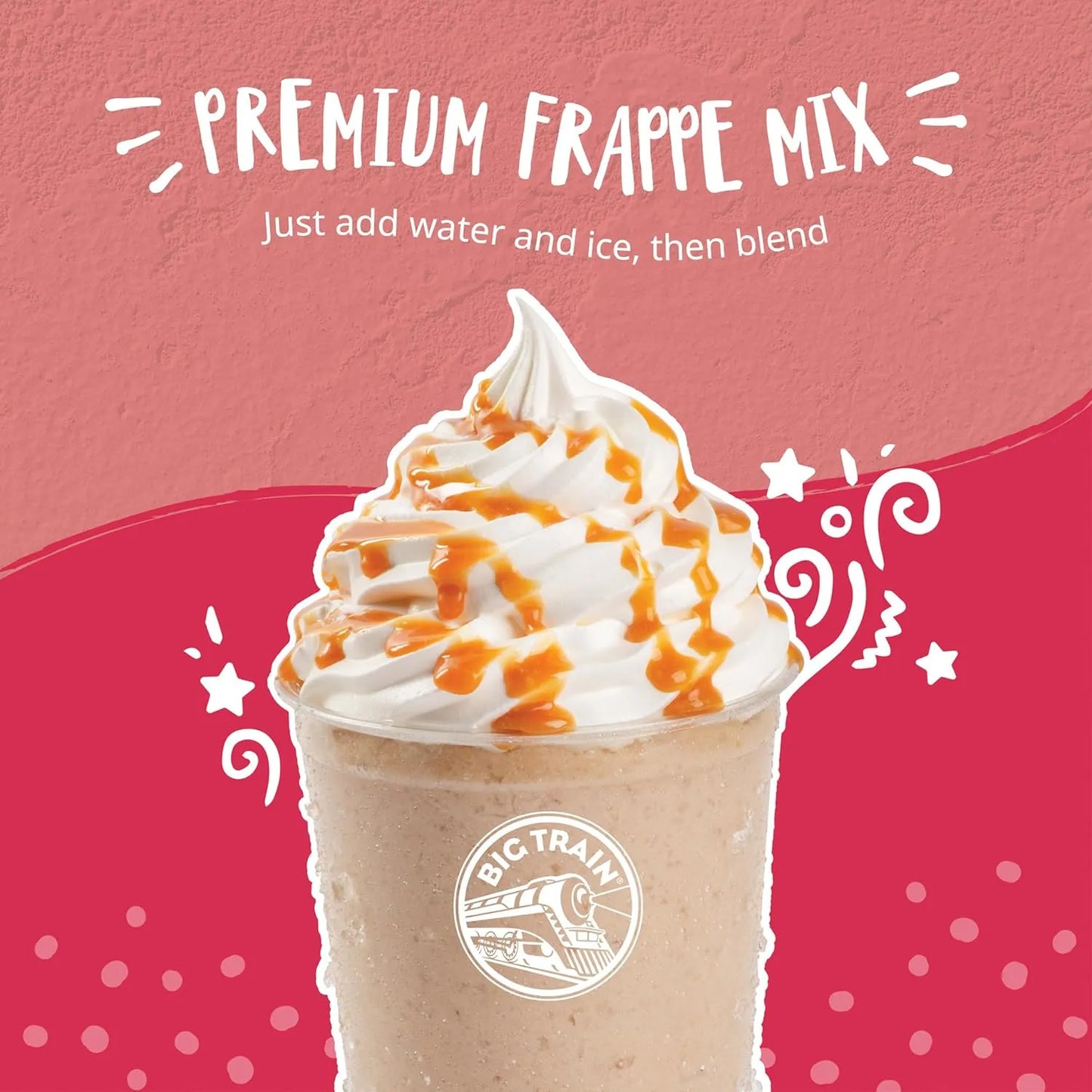 Big Train Polvo Para Bebidas Creme Kidz Kreamz Sabor Plátano Y Fresa