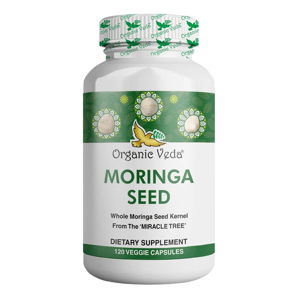 Capsulas De Moringa Organica 1000 Mg Energia Piel Radiante Digestión Saludable