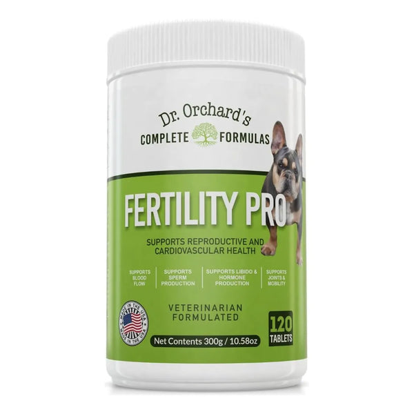 Fertility Pro Para Perros 120 Unidades Suplemento Fertilidad Veterinario