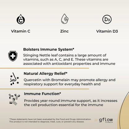 Quercetina 500 Mg Con Vitamina C Zinc Y Bromelina 240 Cápsulas Vegetarianas