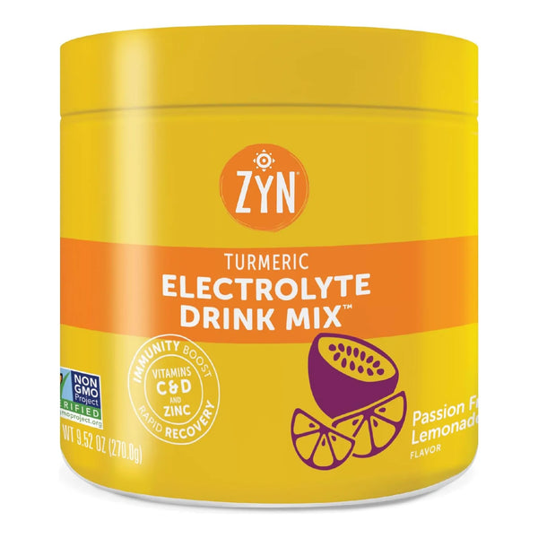 Bebida En Polvo Electrolitos Cúrcuma Recuperación Muscular ZYN 30 Sobres