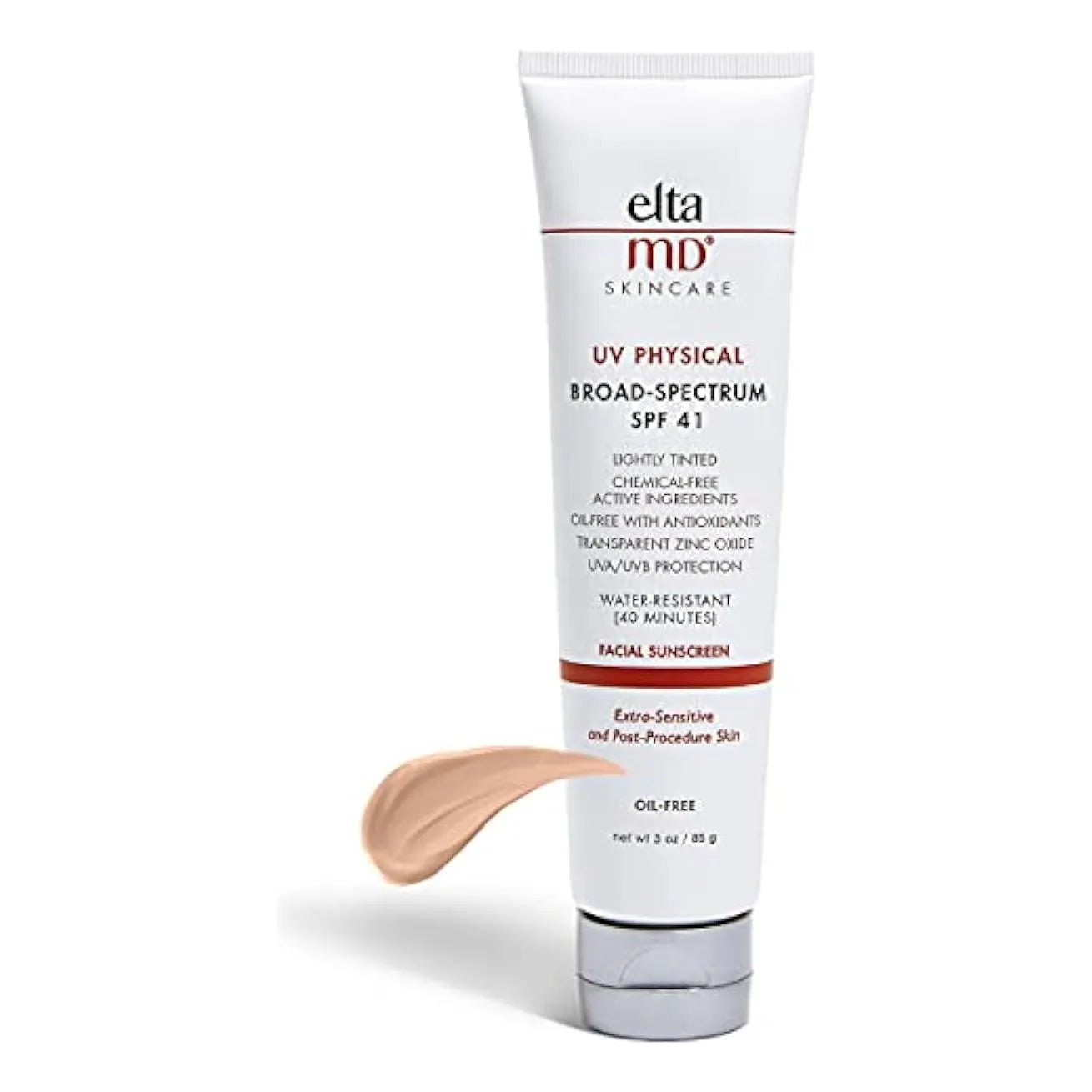 Eltamd Spf 41 Protector Solar Uv Fisico Amplio Espectro Tinted Proteccion Mineral