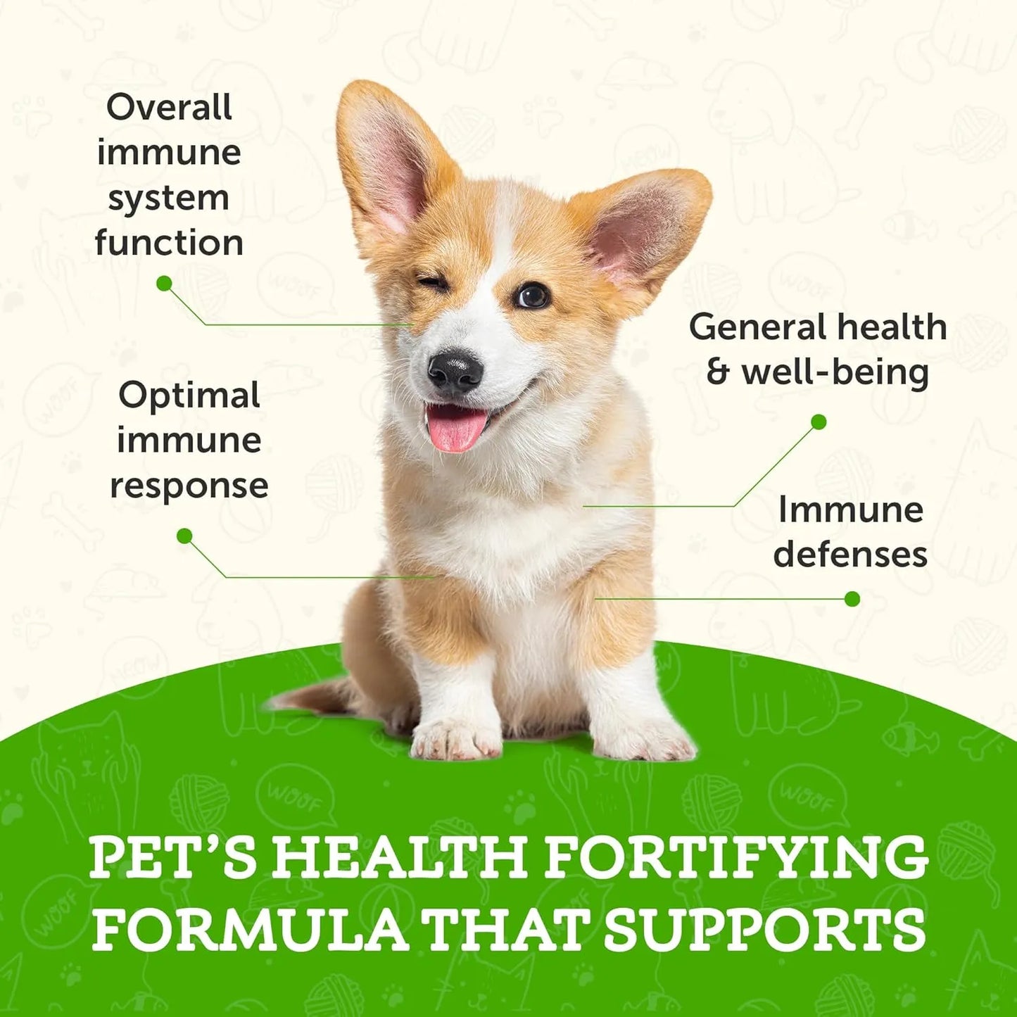 Súper Inmune Para Perros Y Gatos Apoyo Sistema Inmunológico Animal Essentials