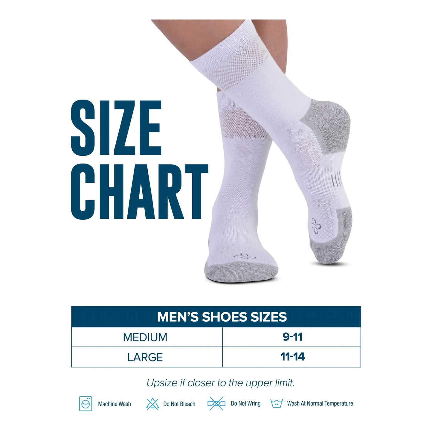 Calcetines De Bambú Para Neuropatía 6 Pares Alivio Y Comodidad